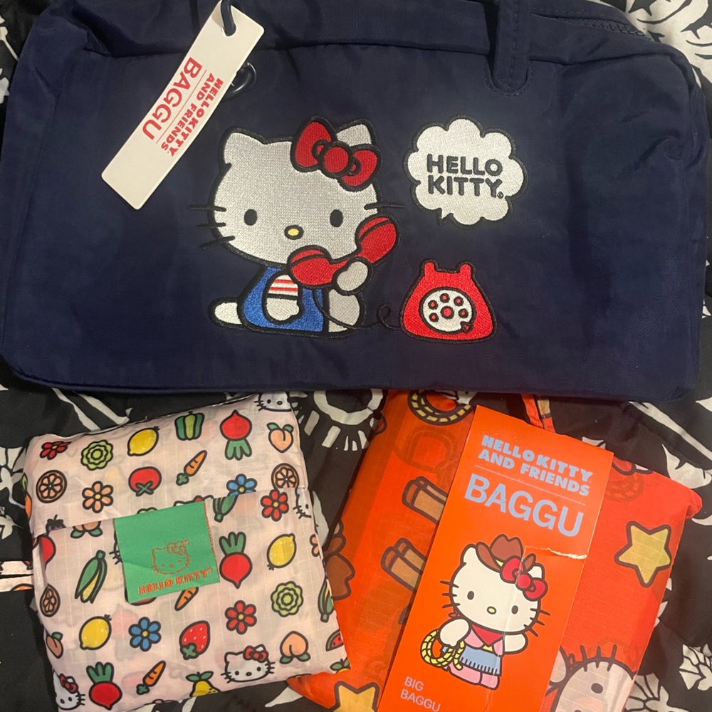 BAGGU Hello Kitty Bundle - NEW